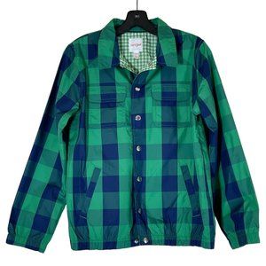 cat jack jacket two pockets size L (12/14) green recycled plastic